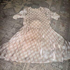 Noralee Cream and Orange Girl’s Dress